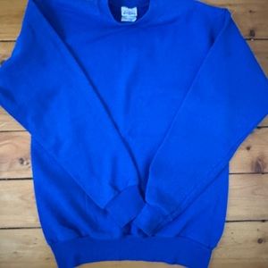 Vintage Hanes Color Blend blue sweatshirt